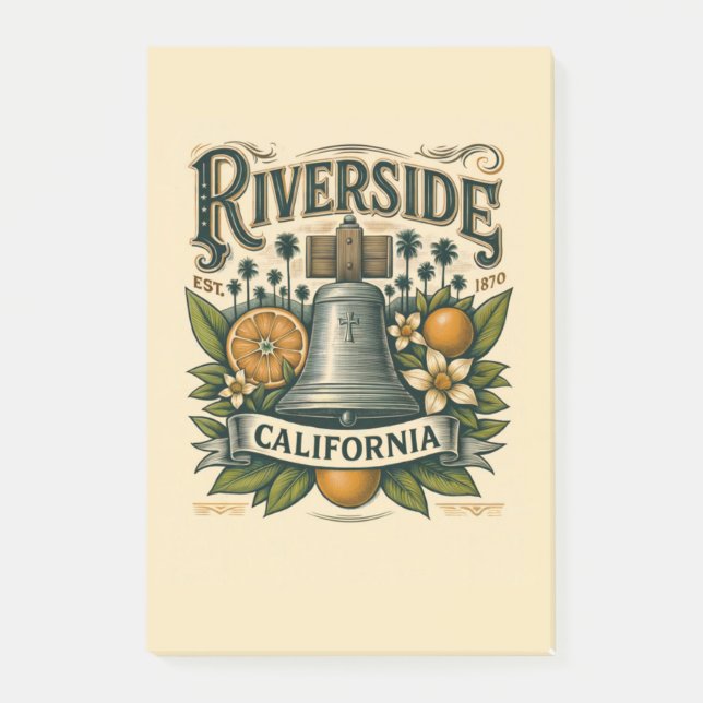 Riverside California  Post-it Notes (Front)