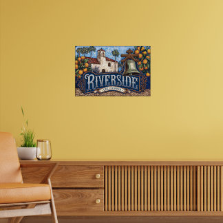 Riverside California Poster