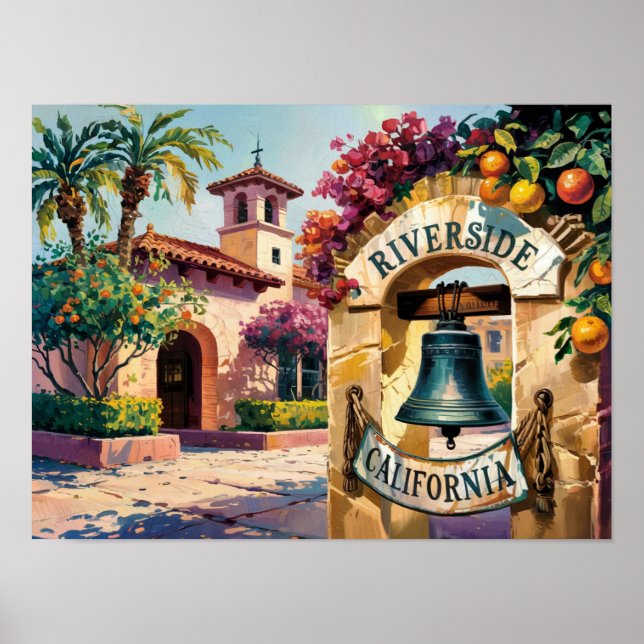 Riverside California  Poster (Front)