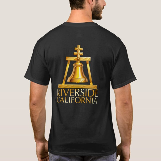 Riverside California  T-Shirt (Back)