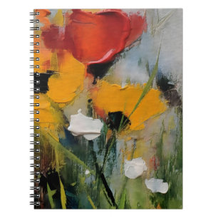 Riverside – Expressive Abstract Meadow Notebook
