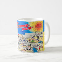 Riverside - Palm Springs Postcard Mug
