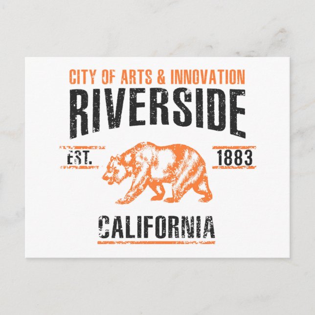 Riverside Postcard (Front)