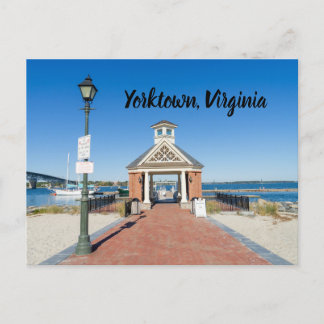 Riverwalk in Yorktown Virginia Postcard