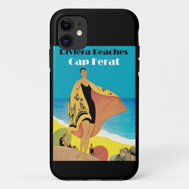 Riviera Beaches ~ Cap Ferat Case-Mate iPhone Case (Back)