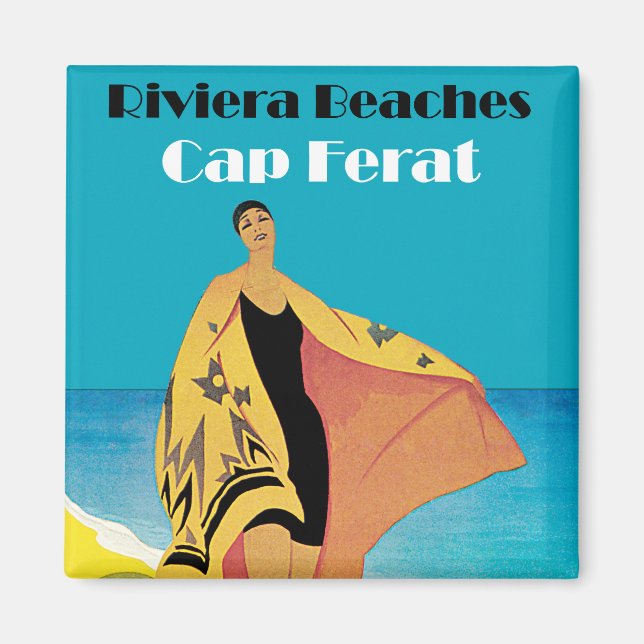 Riviera Beaches ~ Cap Ferat Magnet (Front)