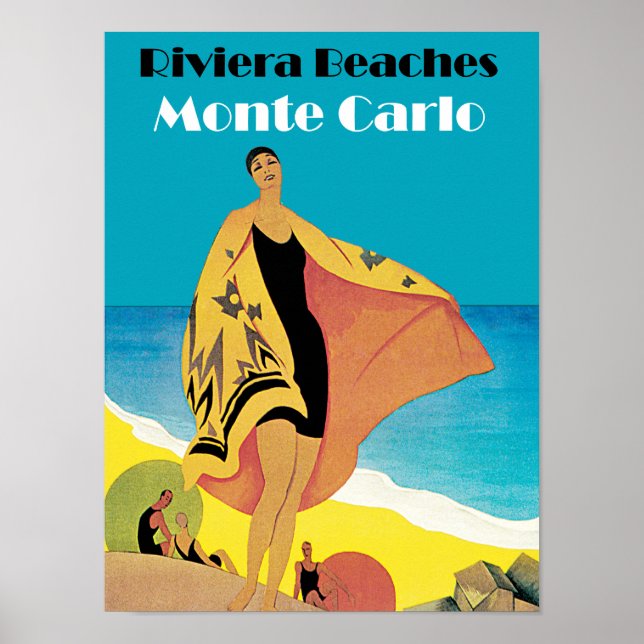 Riviera Beaches ~ Monte Carlo Poster (Front)