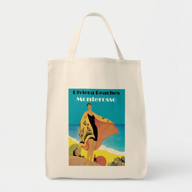 Riviera Beaches ~ Monterosso Tote Bag (Front)