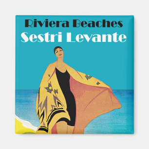 Riviera Beaches ~ Sestri Levante Magnet