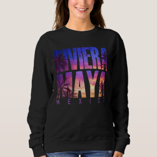 Riviera Maya Beach Summer Vacation Matching Family Sweatshirt