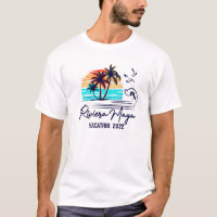 Riviera Maya Mexico 2022 Beach Vacation Trip Retro