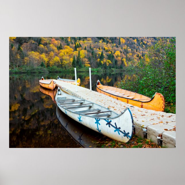 Rivière Jacques-Cartier | Rabaskas Dock Poster (Front)