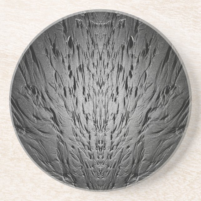 Rivulets on a sandy beach coaster (Front)