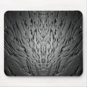 Rivulets on a sandy beach mouse pad