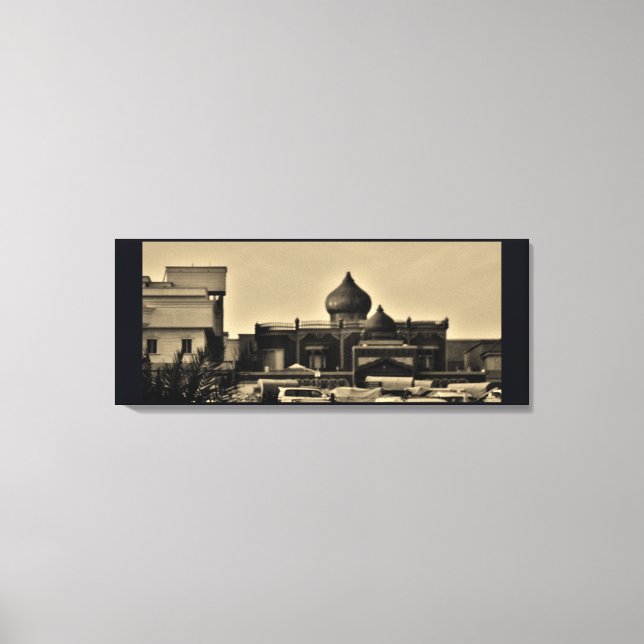 Riyadh Neighbourhood Canvas Print (Front)
