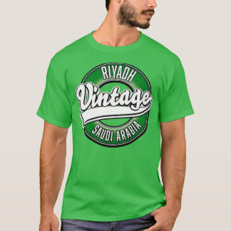 Riyadh Saudi Arabia Vintage logo T-Shirt