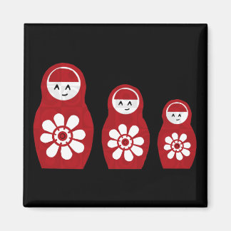 Riyah-Li Designs Nesting Doll Three Magnet