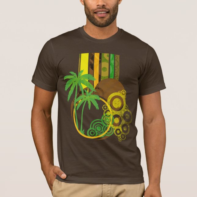 Riyah-Li Designs Retro Abstract T-Shirt (Front)