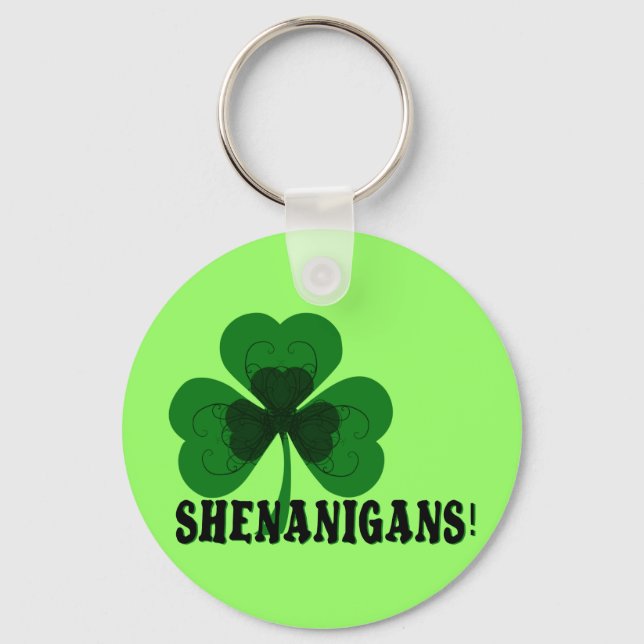 Riyah-Li Designs Shenanigans Key Ring (Front)