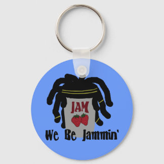 Riyah-Li Designs We Be Jammin' Key Ring
