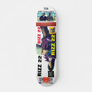 RIZZ 22 Skateboard, 7¾" Deck Skateboard