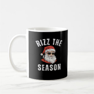 Rizz The Season Funny Santa Merry Rizzmas Rizzler Coffee Mug