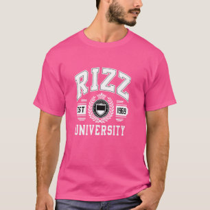 Rizz University Funny Memes W Rizzler Pick Up Arti T-Shirt