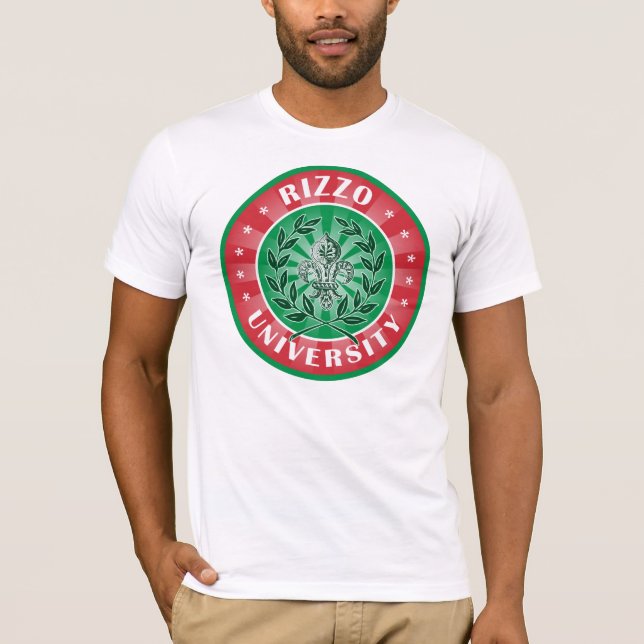 Rizzo University Italian T-Shirt (Front)
