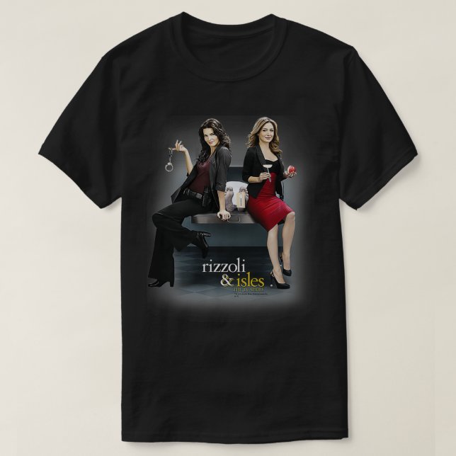 Rizzoli & Isles Sitting Around Premium  T-Shirt (Design Front)