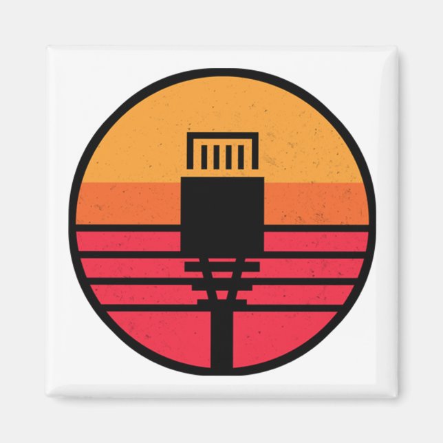 RJ 45 Connector Magnet (Front)