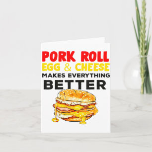 Rk Roll Egg And Cheese New Jersey Pride Nj Foodie Card