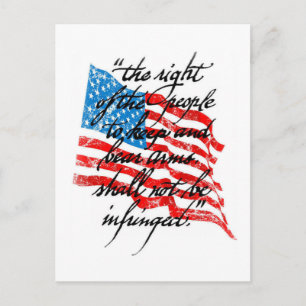 RKBA Shall Not Be Infringed Postcard