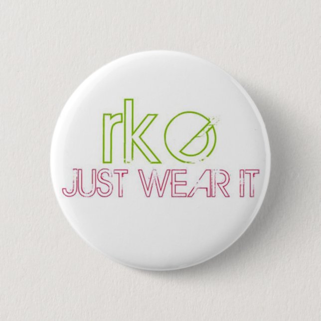RKE JUST WEAR IT BUTTON (Front)