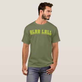 RLRR LRLL Drumsticks Band Drum Drummer Funny T-Shirt