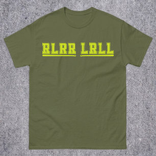 RLRR LRLL Drumsticks Band Drum Drummer Funny T-Shirt