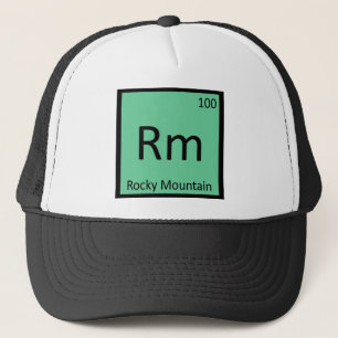 Rm - Rocky Mountain Gaited Horse Chemistry Element Trucker Hat