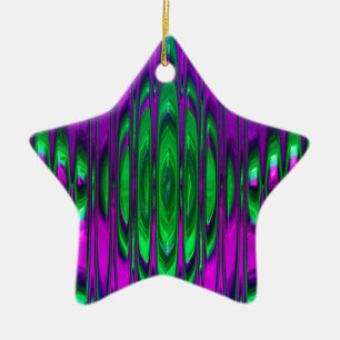 RMA 13-B Star Ceramic Tree Decoration