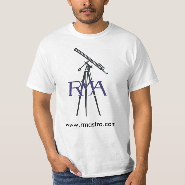 RMA Logo Astronomy T-Shirt (Front)