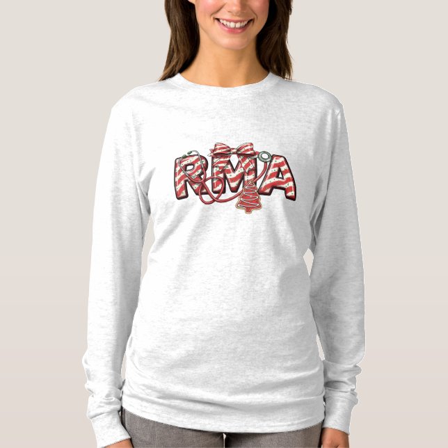 RMA Long Sleeve – Registered Medical Assistant T-Shirt (Front)
