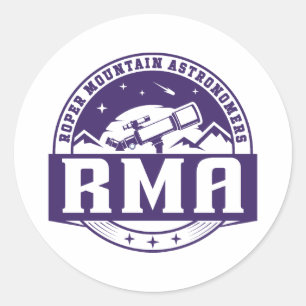 RMA Round Stickers