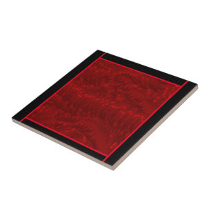 RMdesignflo5557flo CeramicTile coler Rrd andBlack Tile
