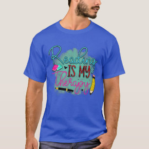 Rms003318 reading is my therapy T-Shirt