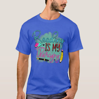 Rms003318 reading is my therapy T-Shirt