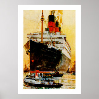 RMS Berengaria Poster