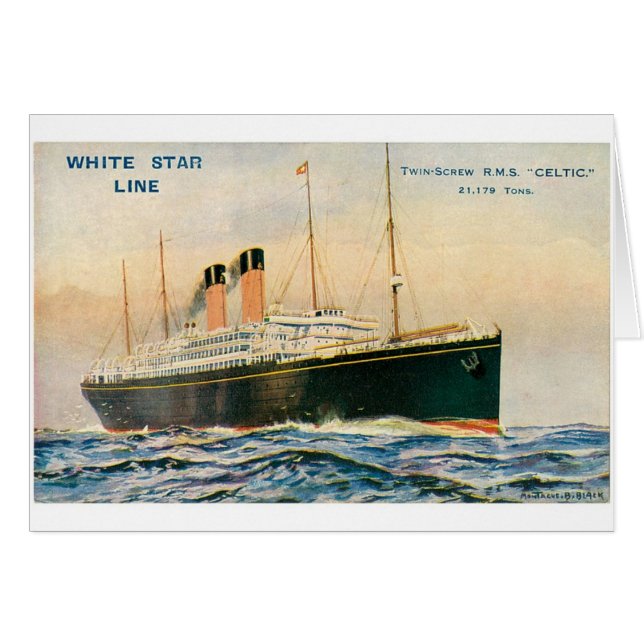 RMS Celtic (Front Horizontal)