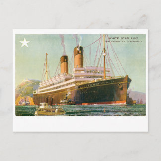 RMS Laurentic Postcard
