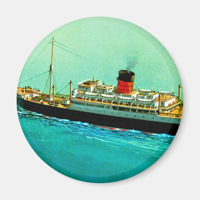 RMS Parthia Magnet (Front)