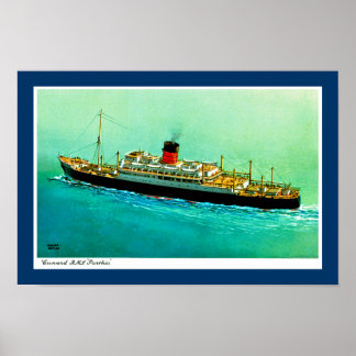 RMS Parthia Poster