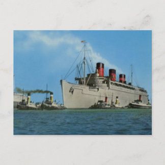 RMS Queen Mary Collection Postcard