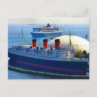 RMS Queen Mary Collection Postcard